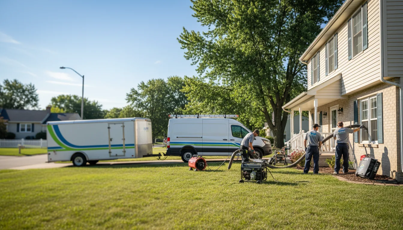 Flooded Basement Restoration And Cleanup With Repair in Hillsdale, WY near me